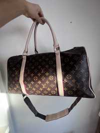 Mala Louis Vuitton cabedal