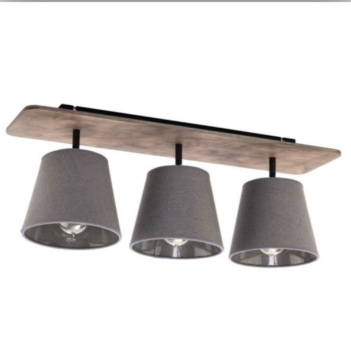 Lampa sufitowa Nowodvorski Awinion III 9717 drewno