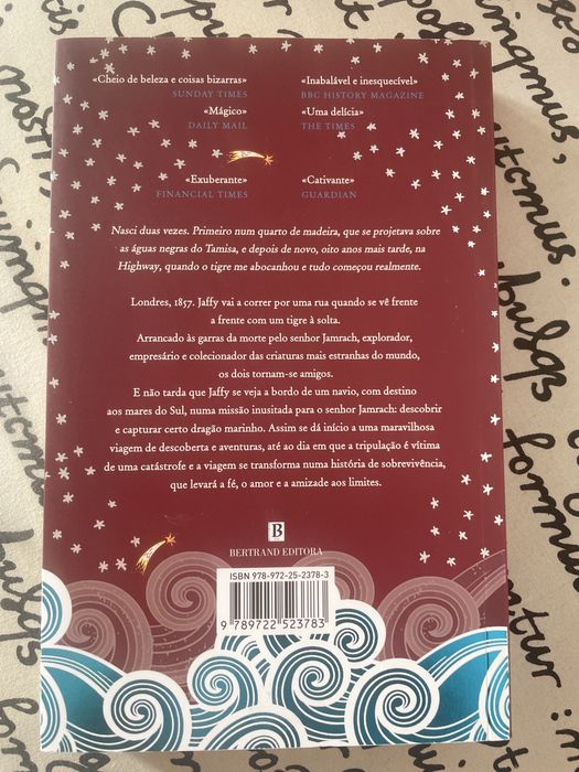 Livro As Feras de Jamrach