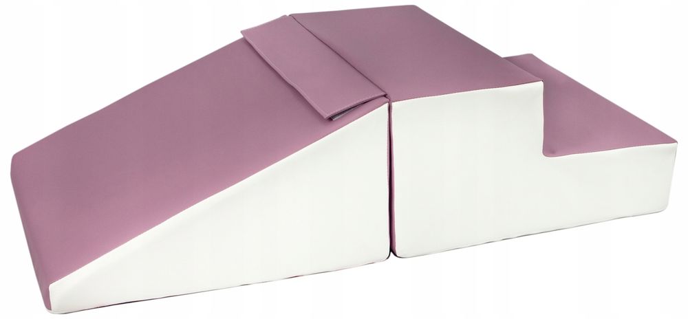 DUŻE KLOCKI PIANKOWE XXL Zestaw 2 Klocków PLAC ZABAW  Biały, Fioletowy