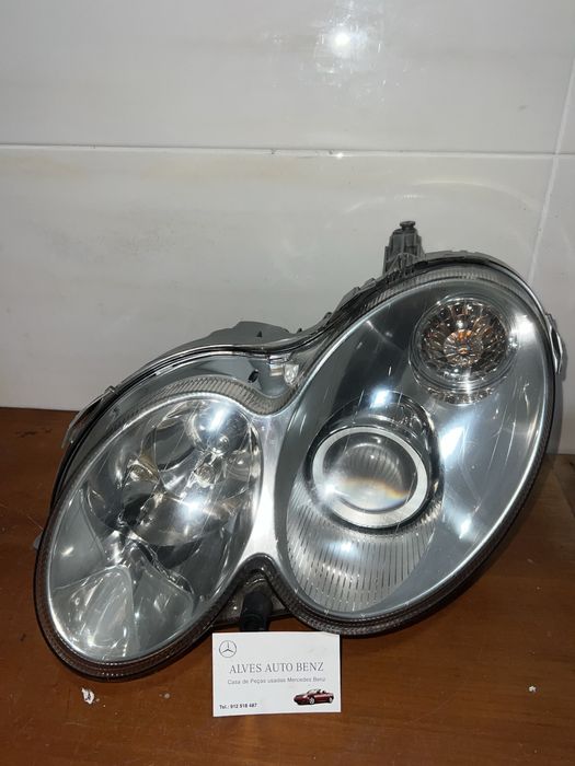 Otica xenon mercedes clk w209