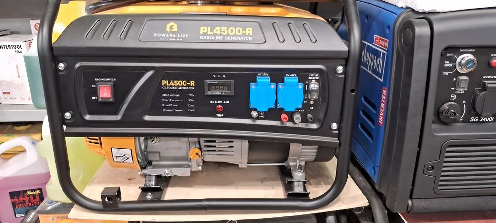 Генератори бензинові.газ/бензин.дизельні