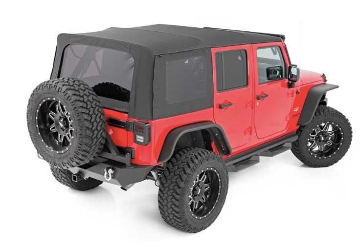 Dach Soft TOP Jeep Wrangler J 4-drzwi 2007 - 2017 z 2008 roku.