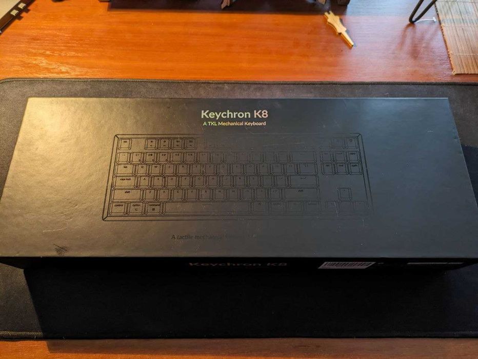 Клавіатура Keychron K8 White LED Non-hotswapable Gateron Brown