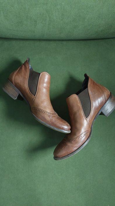 Челсі оксфорди козаки ковбойки Paul Green натуральна шкіра