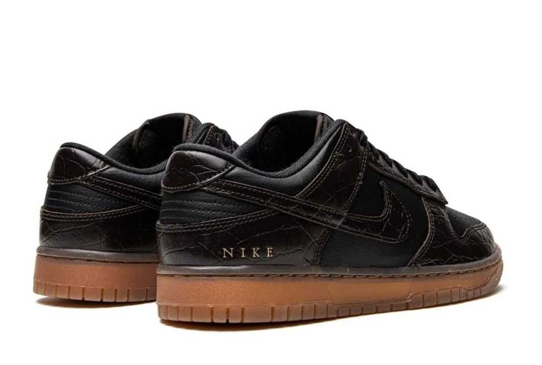 Nike Dunk Low Velvet Brown Black sneakers EU 44