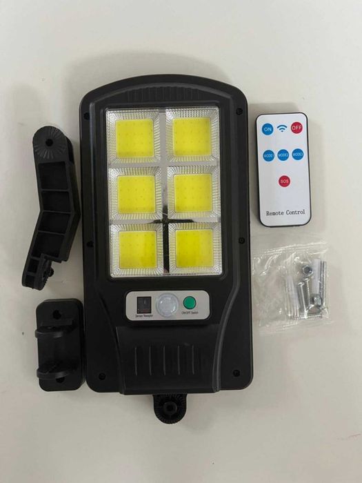 Lampa solarna BL-120-6COB z pilotem