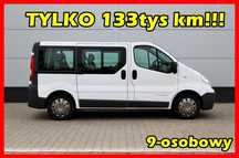 Renault Trafic 9 osobowy, TYLKO 133tys km!!!