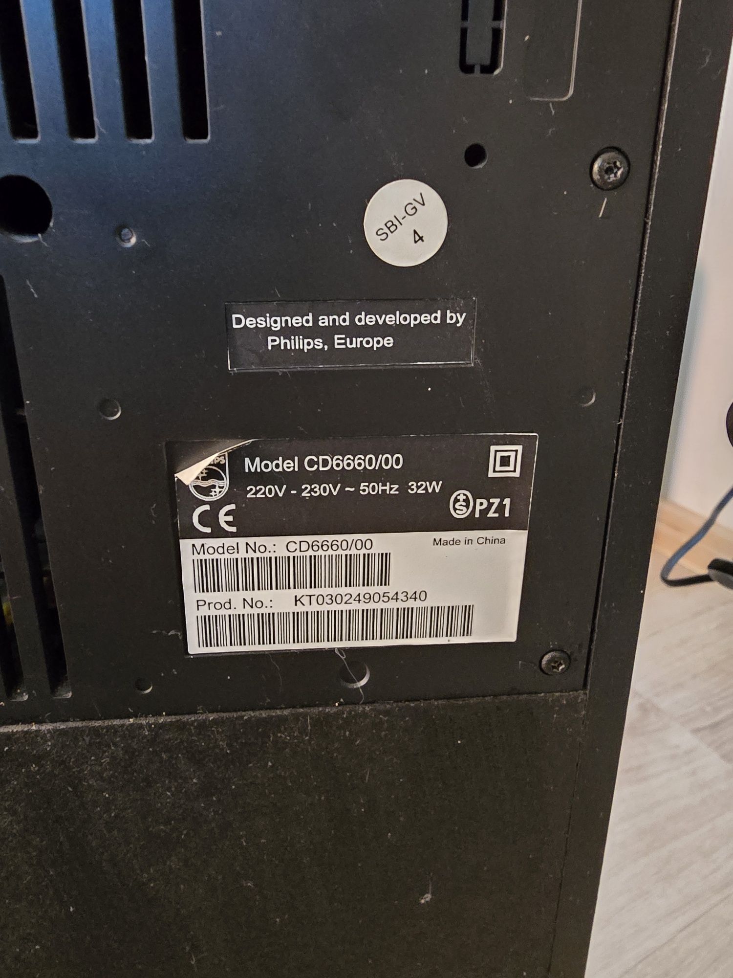 Głośnik wieża PHILIPS Soundmachine CD 660/00