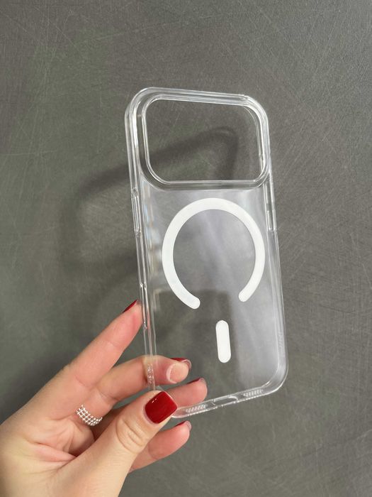 Чохол Clear Magsafe iPhone 17 Pro Max чехол айфон 17 Про макс кейс