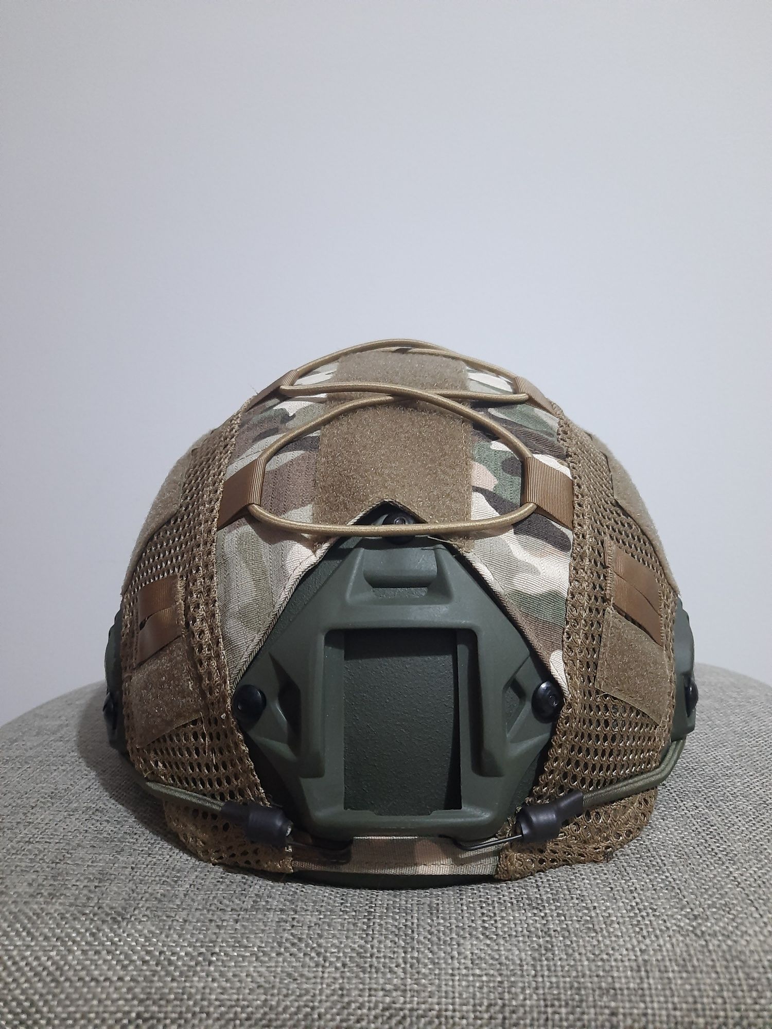 Hełm Fast High Cut IIIA + Pokrowiec Multicam