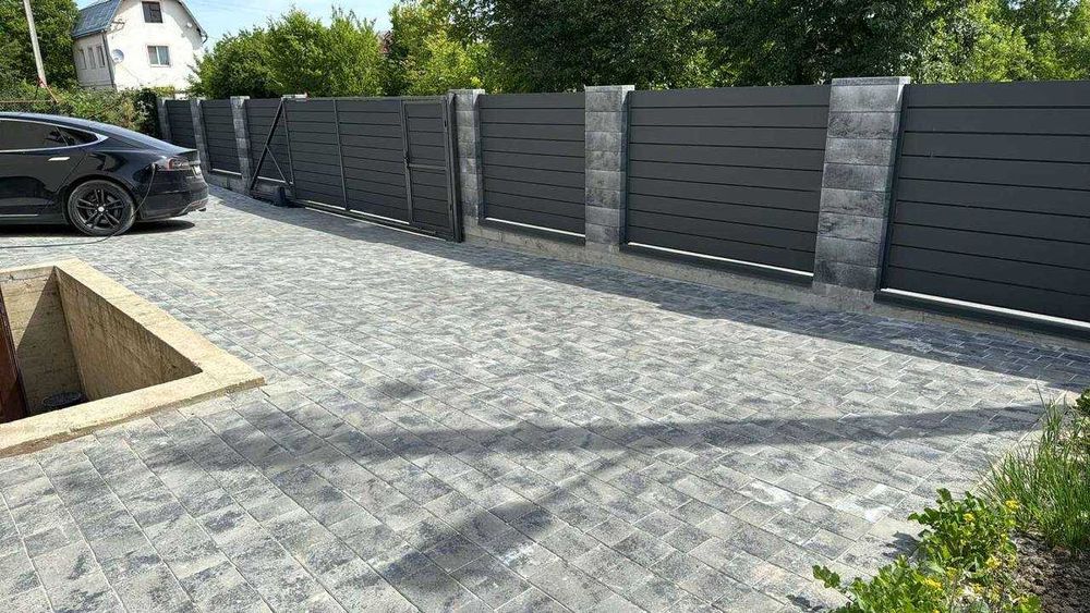 Бруківка вібропресована Плац 4.5см , 6 см