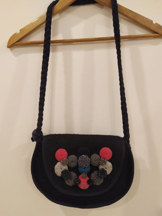 Bolsa preta Handmade