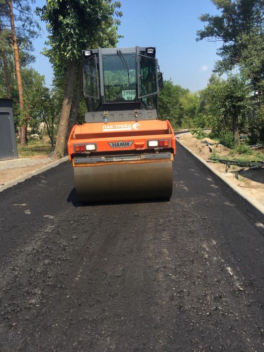 Асфальтування Будівництво доріг буд який тереторій Асфальтирование