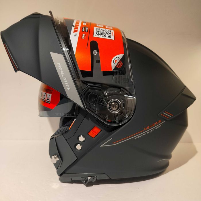 Capacete modular MT Genesis SV Mota scooter novo
