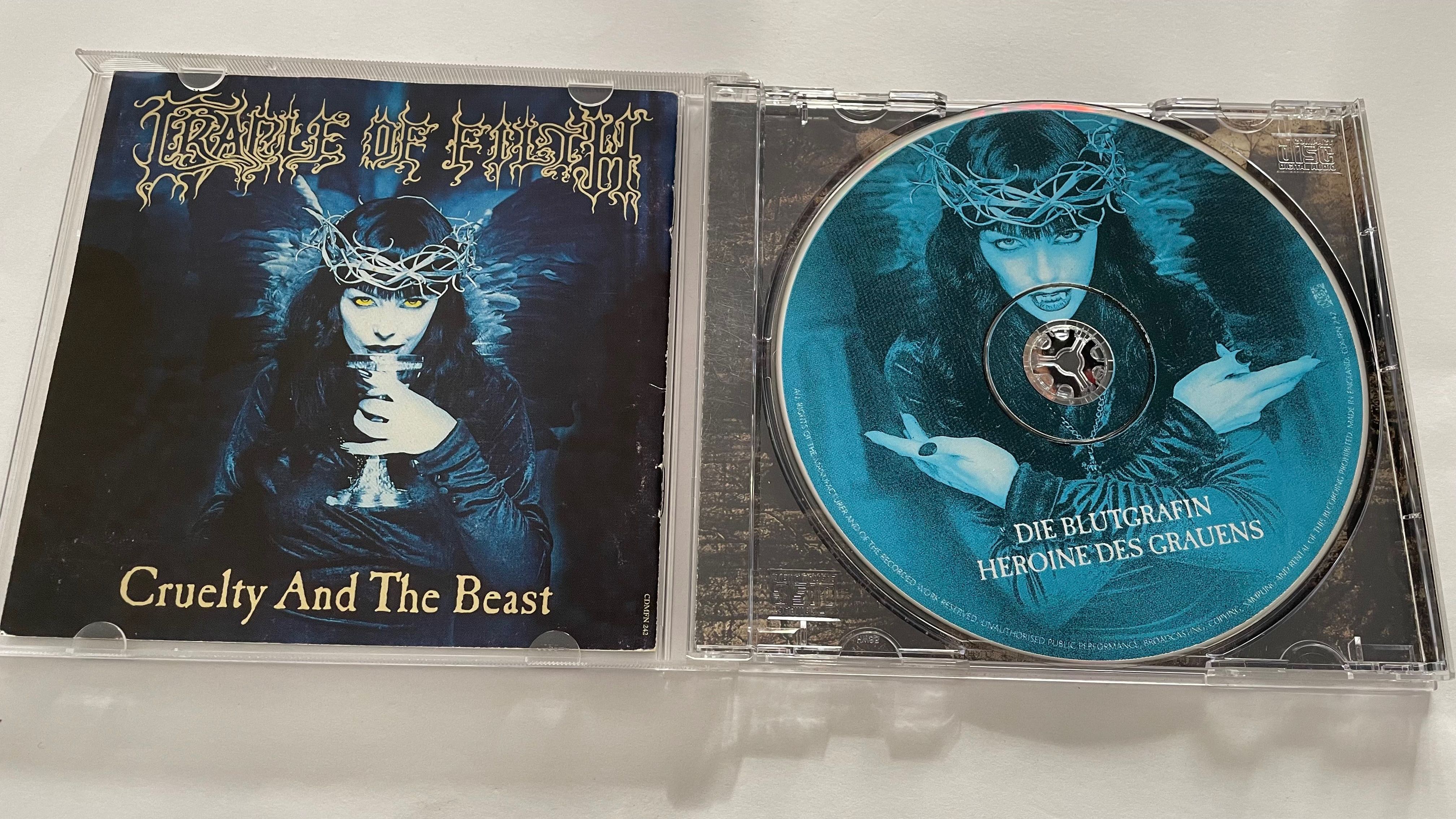 Cradle Of Filth ‎– Cruelty And The Beast - cd