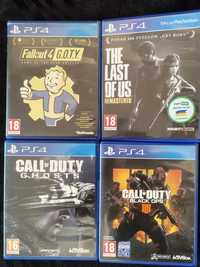 Fallout4 G.O.T.Y, the last of us, call of duty