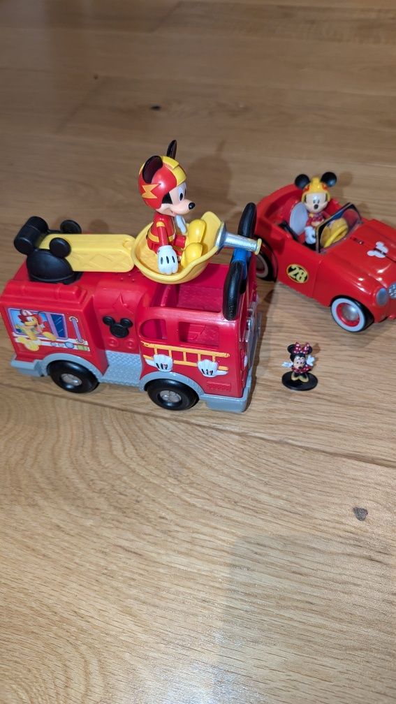 Zestaw pojazdów samochód myszka Mickey Miki