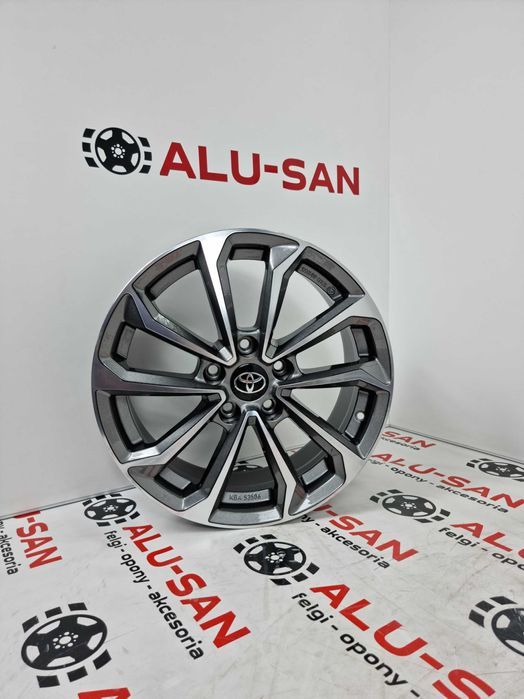 NOWE alufelgi TOYOTA 17" 5x114,3 Auris Corolla RAV-4 Previa - Grafit