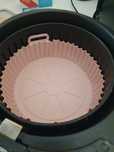 Base air fryer em silicone nova em varias cores