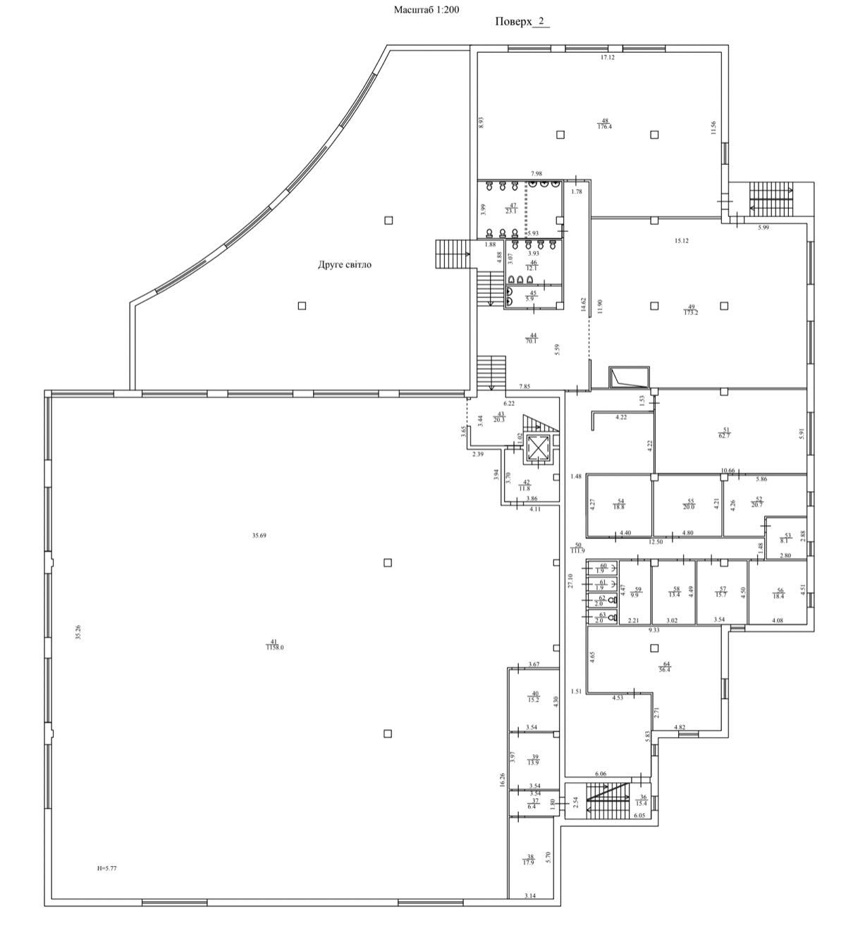 Оренда нового комплексу 5000 м² на Оболонській набережній