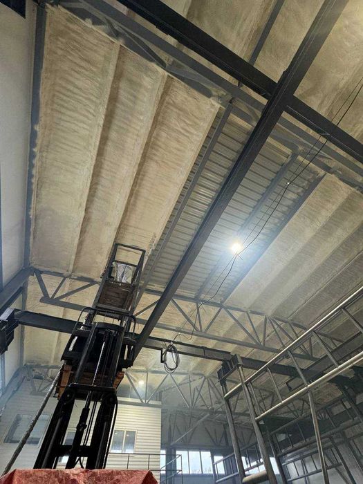 Утеплення пінополіуританом, ППУ, утеплення піною