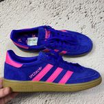 ih5373 оригінал adidas handball spezial кеди casual lucid blue pink
