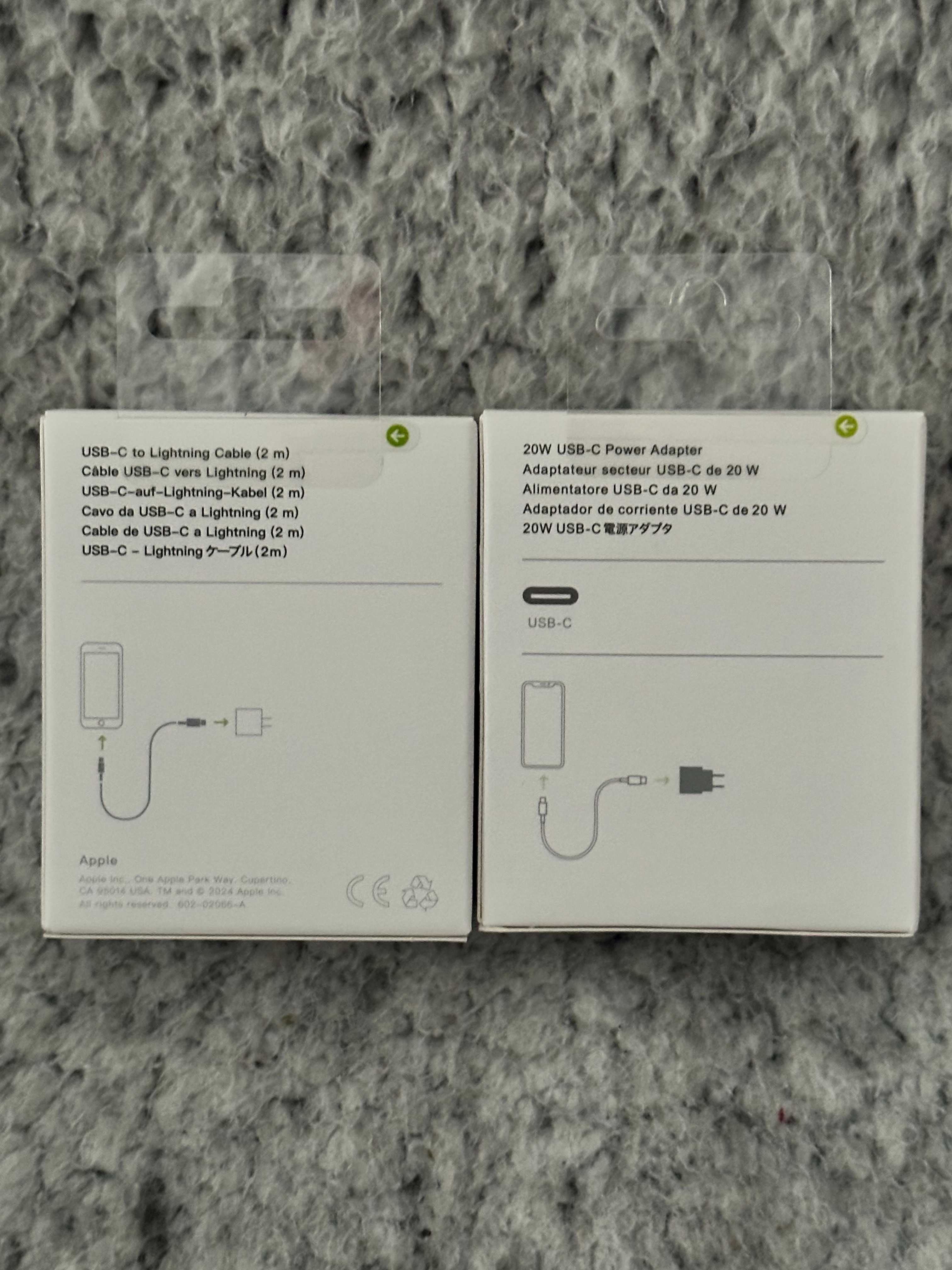 ładowarka  i kabel 2 m usbc-lightning Zestaw ładowanie do apple iphone