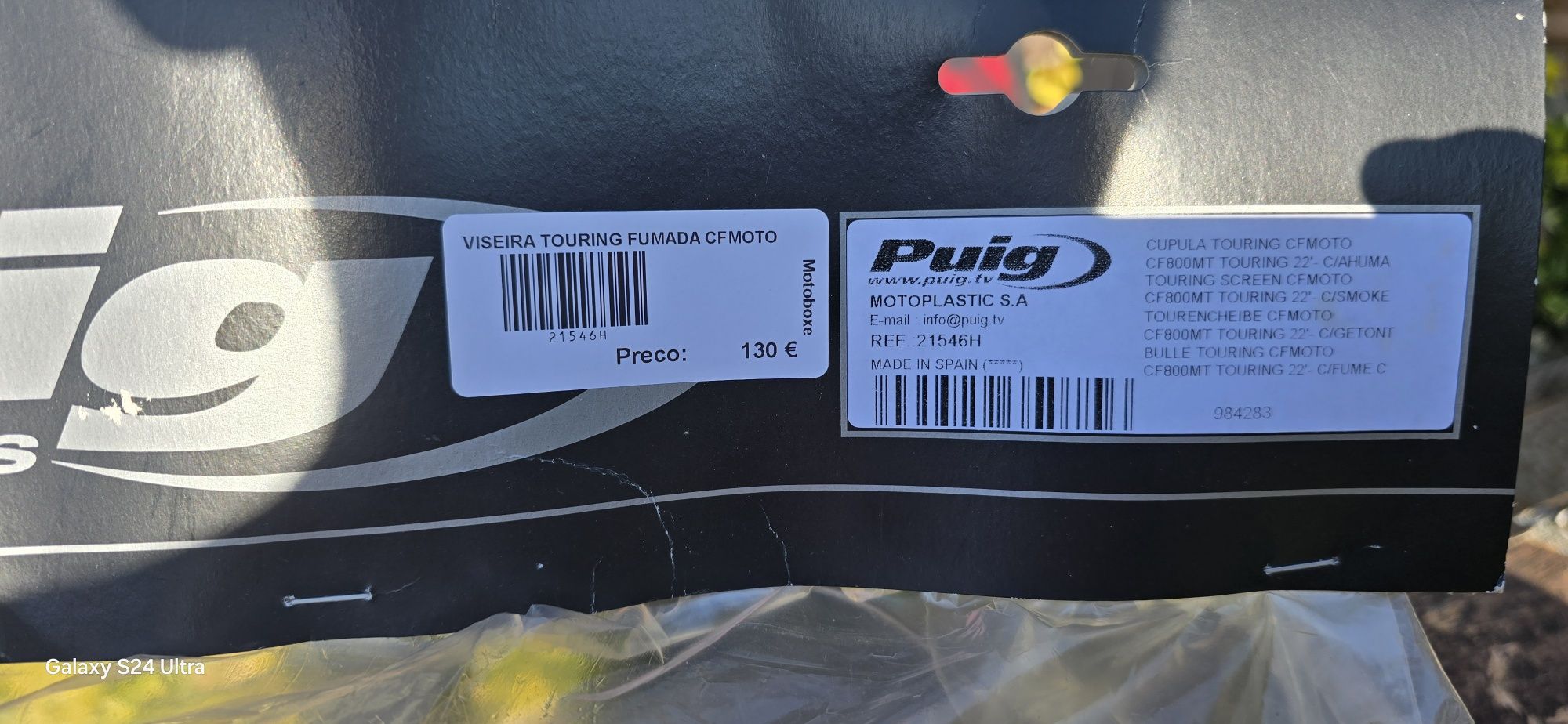 Vidro touring puig  cf moto 800