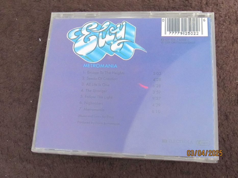 CD - Eloy – Metromania - cena okazyjna!