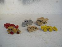 1:160 Lote 6 veiculos de Obras ver fotos pista comboio