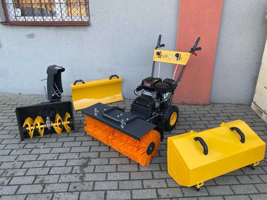 Zamiatarka Cedrus ZM06E 4w1 Odśnieżarka Pług Kosz Rozruch 230V Loncin