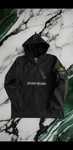 куртка анорак stone island black L класична