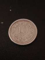 Moneta 10 gr rok 1993. Destrukt, wybrakowana litera Z