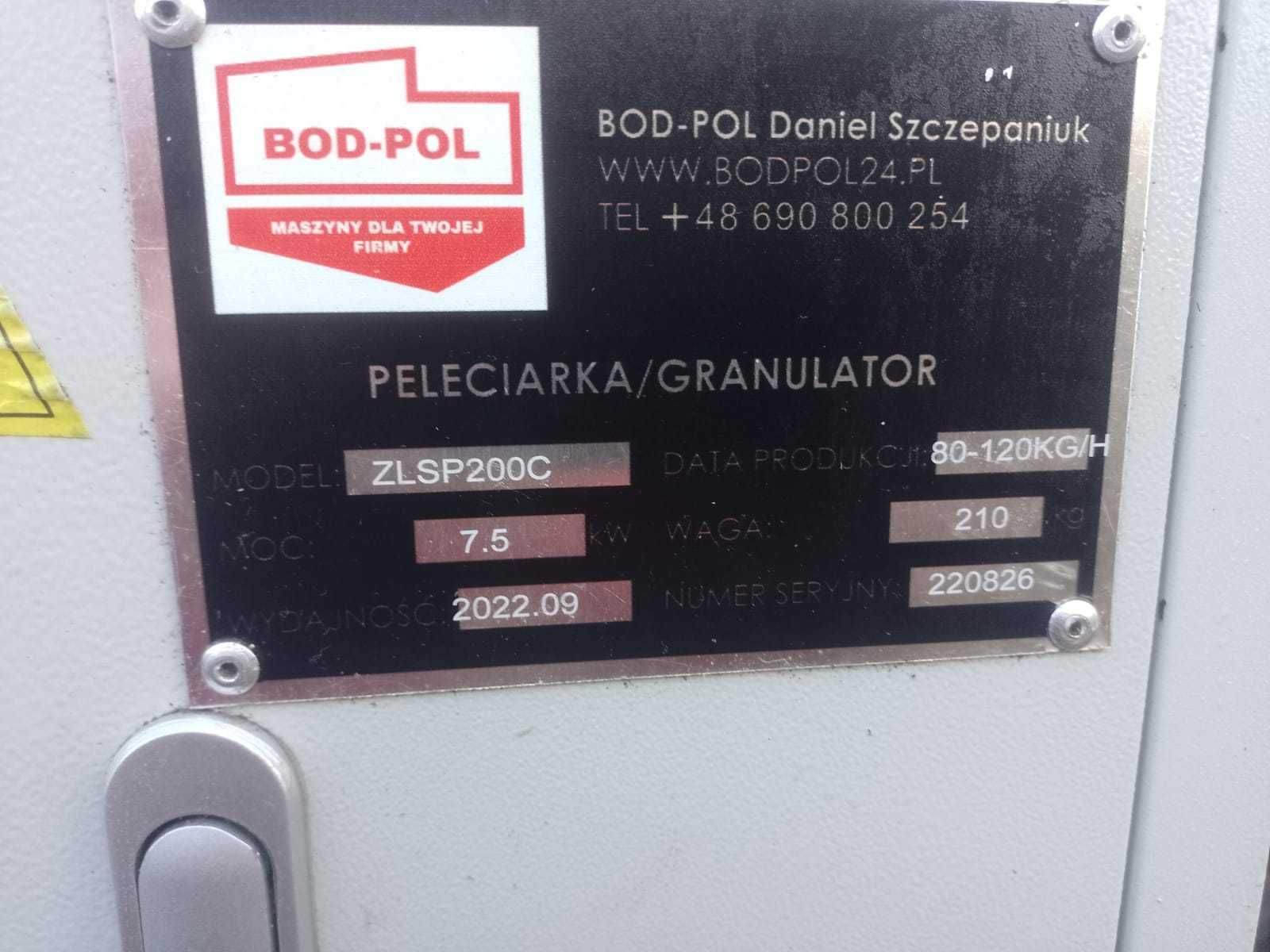 Peleciarka 7,5 kw