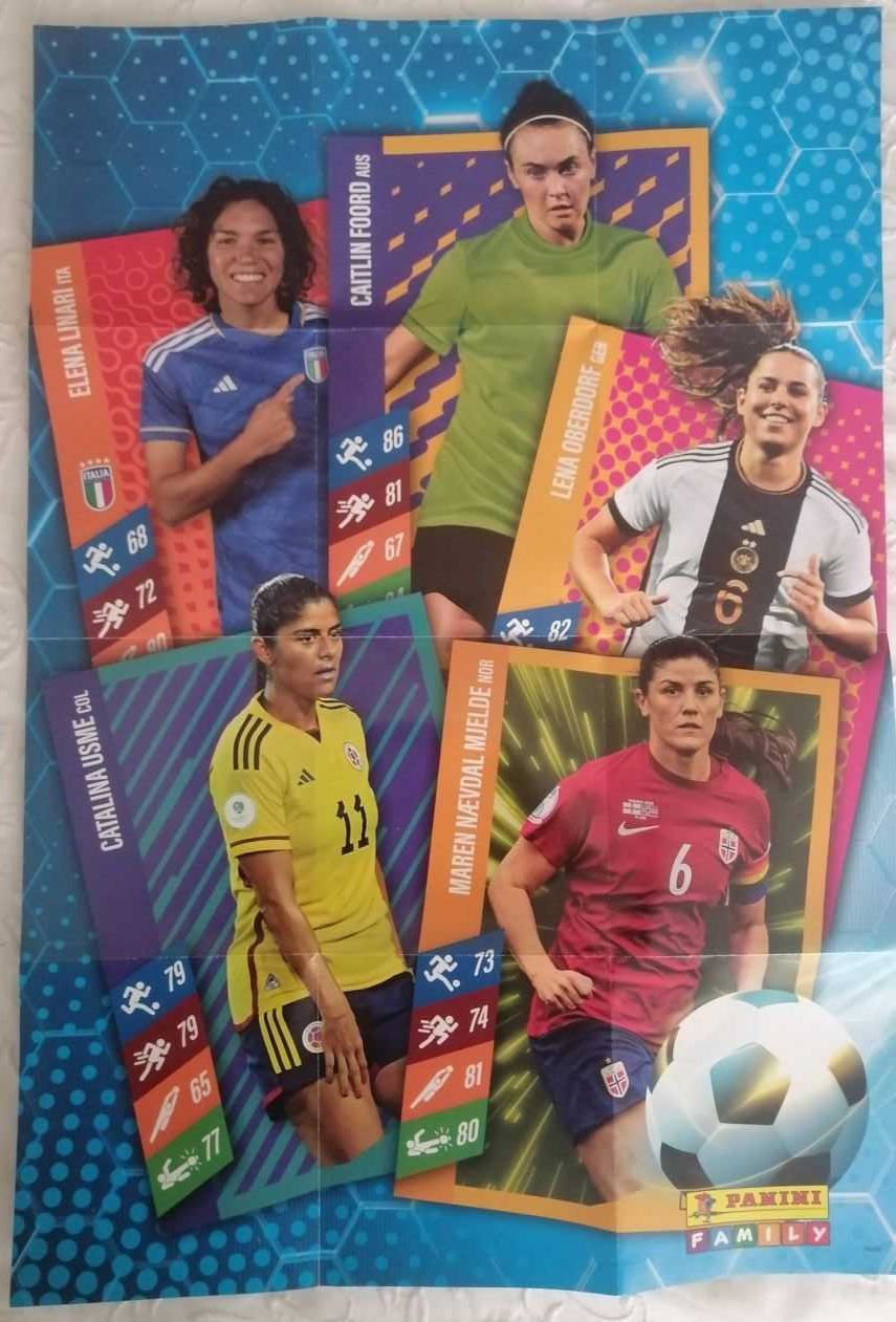 Panini / McDonalds - Family FIFA Women's World Cup 2023 - POSTER 9