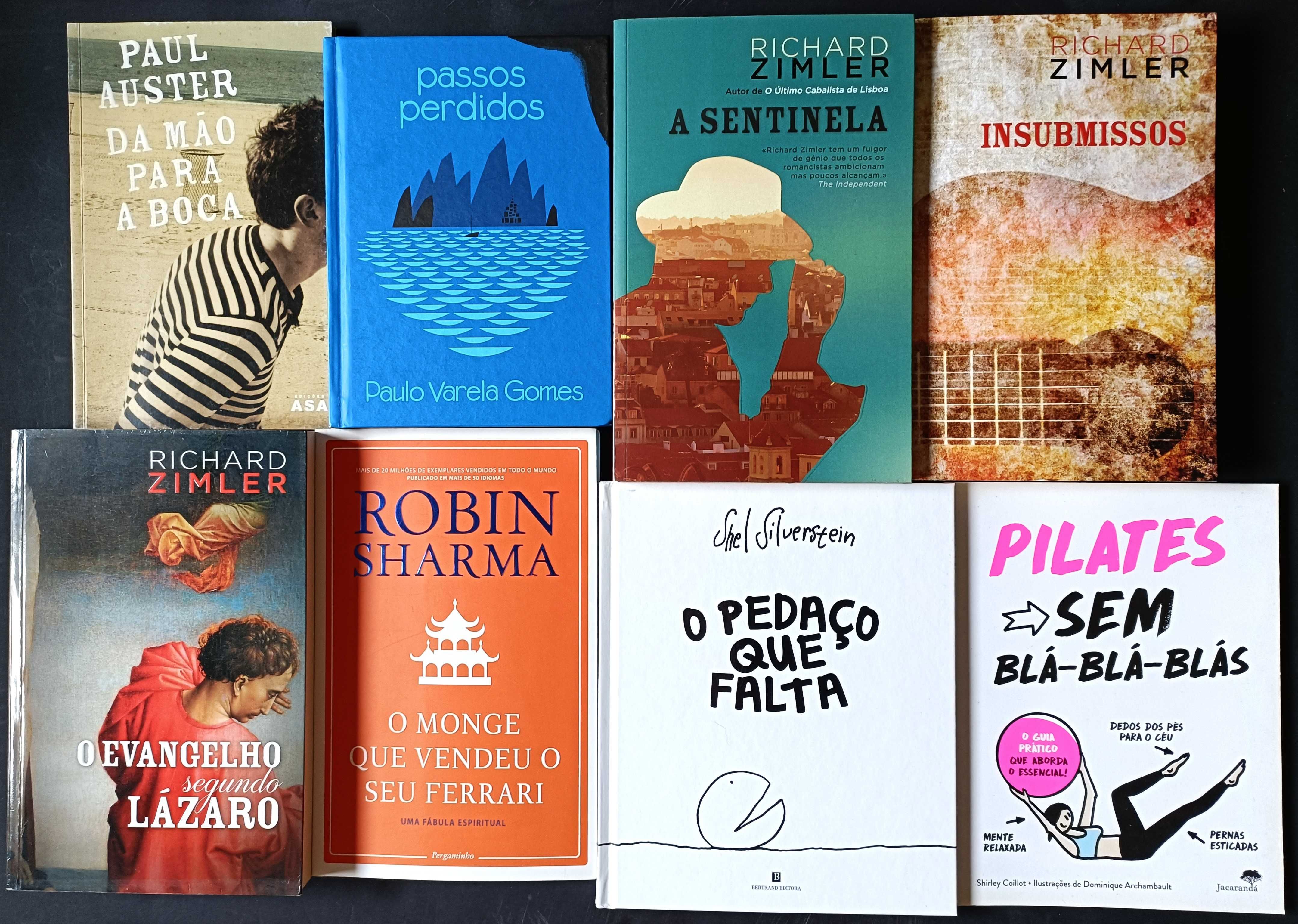 35 livros da literatura nacional e internacional - Lote 210€