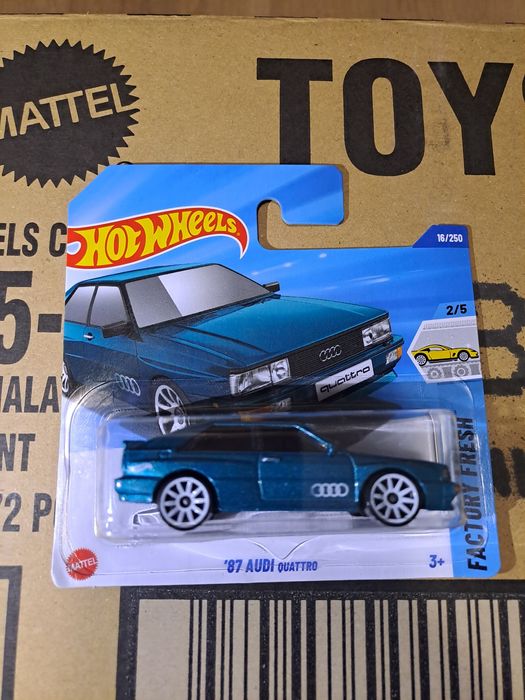 Hot wheels '87 Audi Quattro  HW