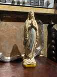 Grande Escultura Nossa Senhora centenária -  Séc XIX 32 cm Arte Sacra