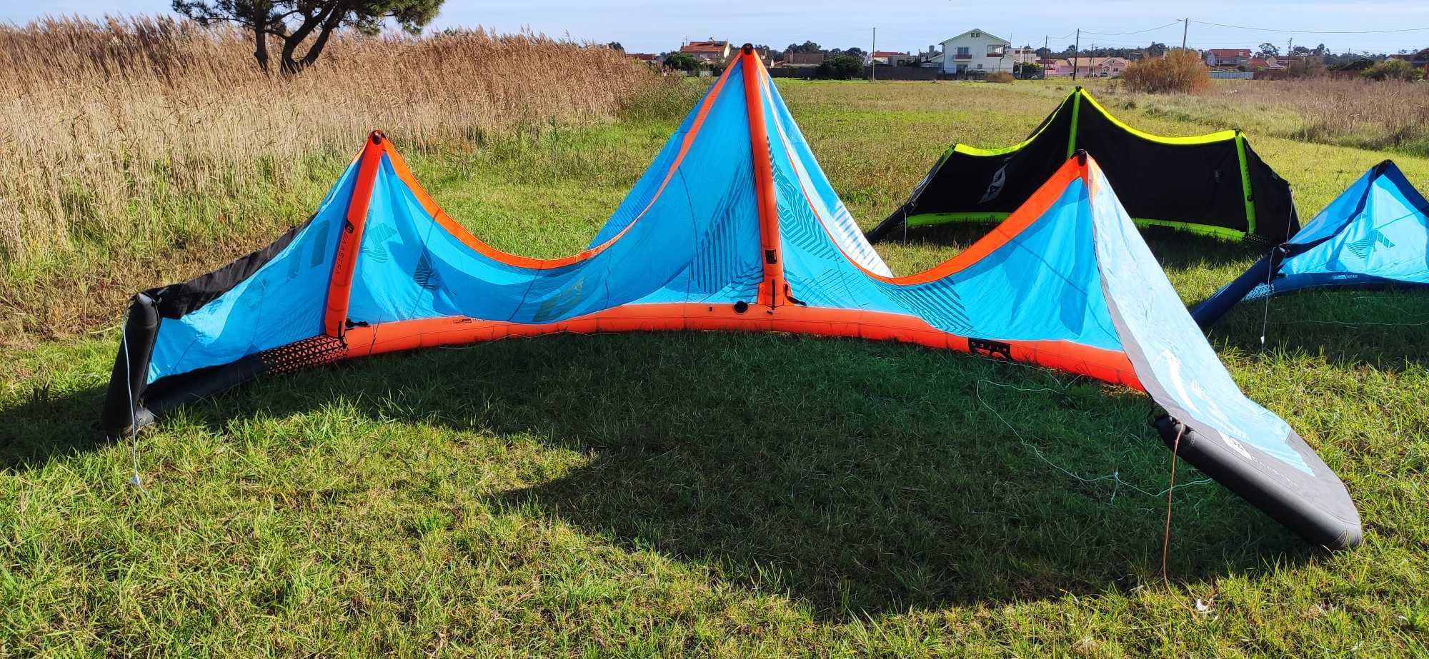 Pack 3 kites + barra GAASTRA [13m, 10m, 7m + barra]