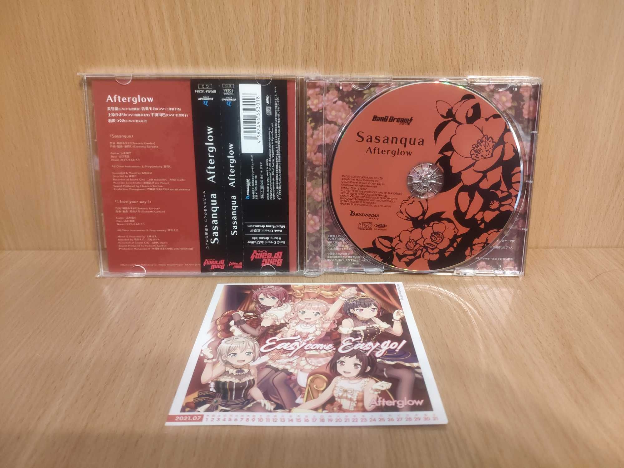 Single Album BanG Dream! - Afterglow - Sasanqua