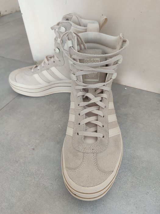 Adidas gazelle кроссовки высокие