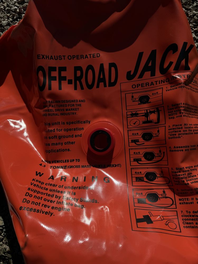 Повітряний домкрат . Air Jack