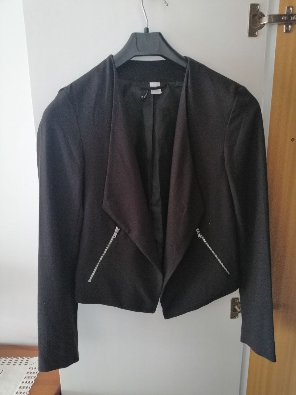 Blazer preto para mulher