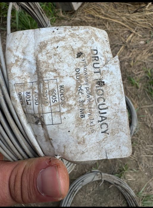 Siatka powlekana z slupkami