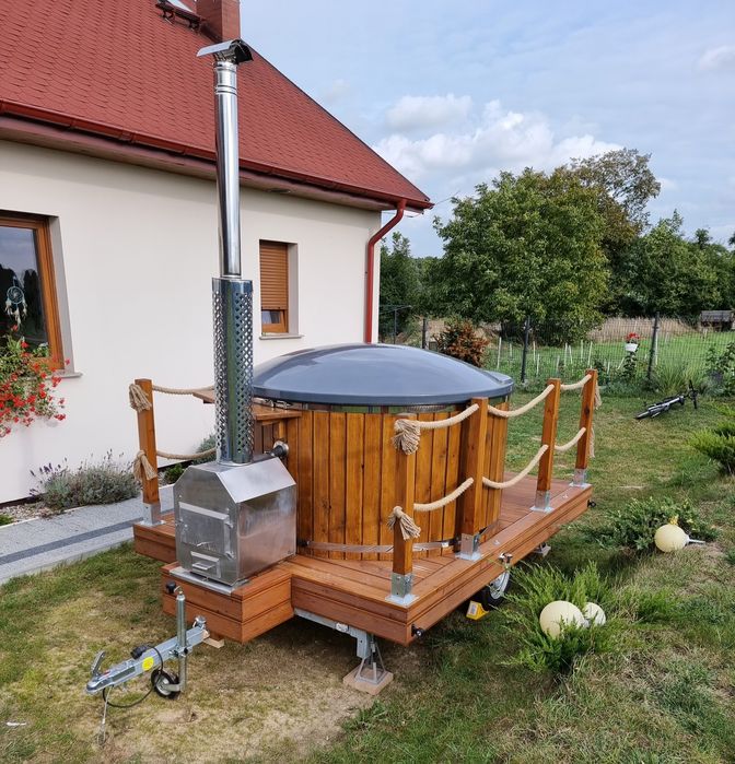 Balia mobilna jacuzi 8os