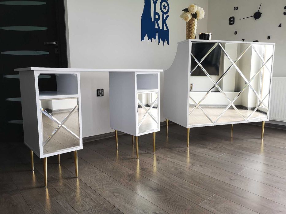 Lada Recepcjna  glamour lustrzana  fryzjerska kosmetyczna  PROMOCJA