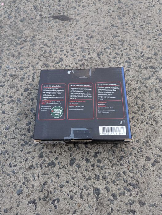 Parkside, Набор настенных крючков 4 шт