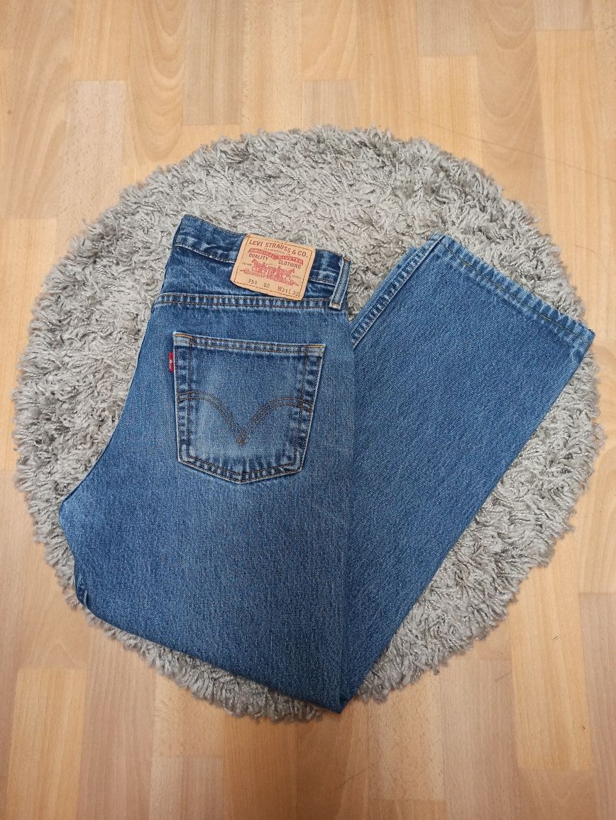 Spodnie jeansowe Levis 751 Vintage 31x32