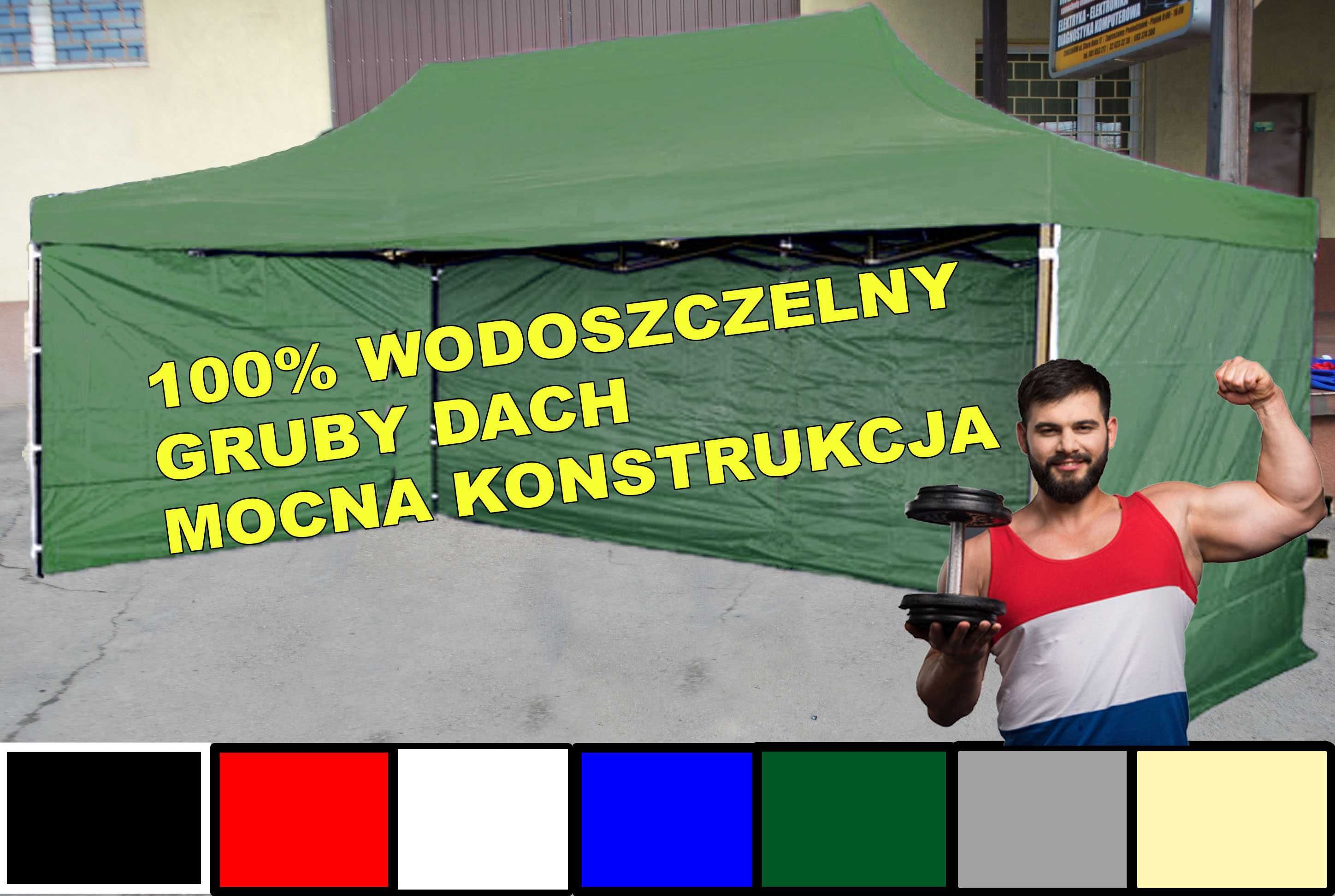 29kg 2x3 6m2 Namiot Handlowy Ogrodowy Pawilon Ekspresowy Targowy Turek